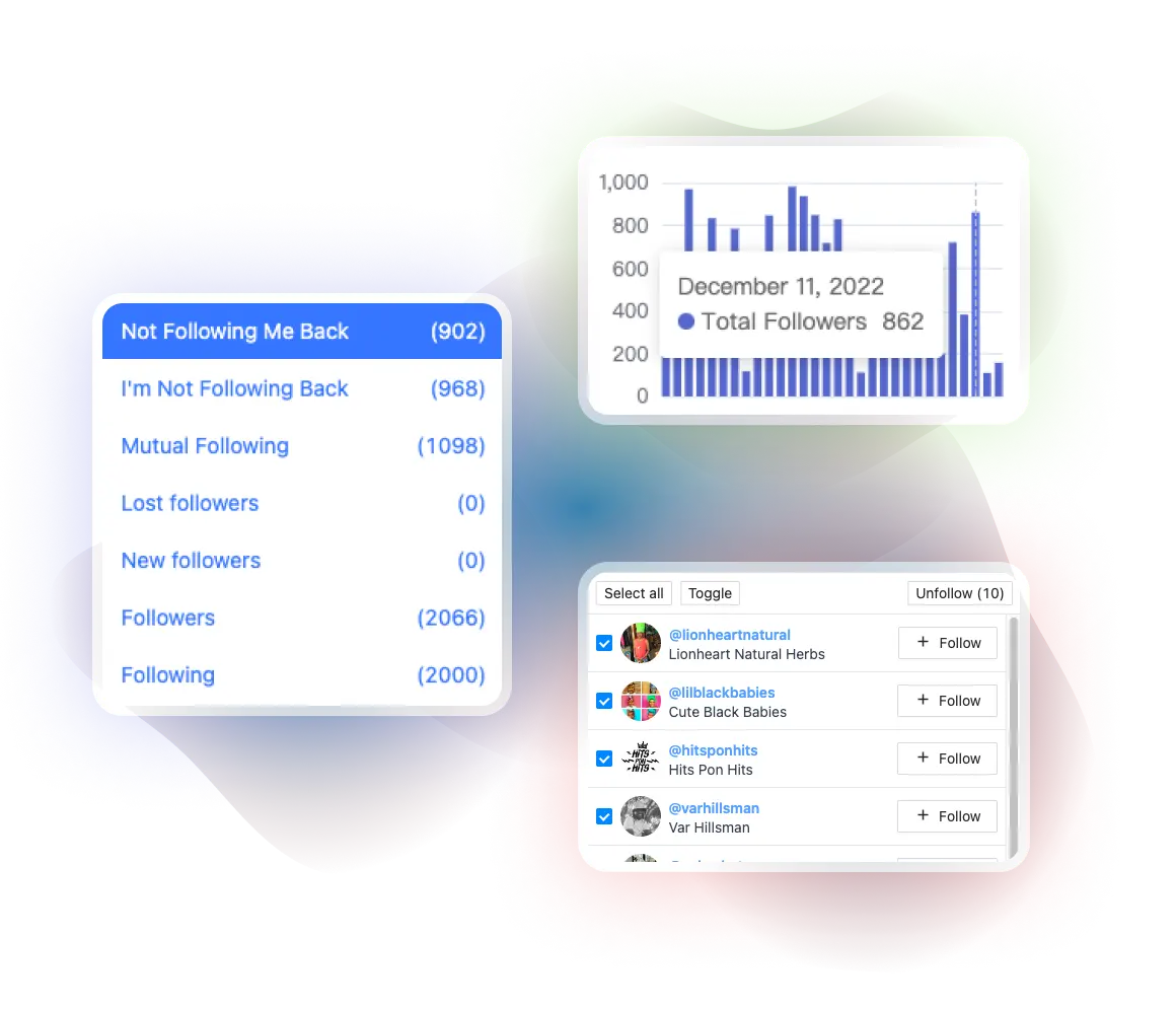 IG Tracker Screenshot